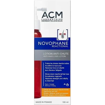 Reactional Lotion na vypadávání vlasů od Novophane - Podpora růstu vlasů Reactional Lotion na vypadávání vlasů od Novophane - Podpora růstu vlasů