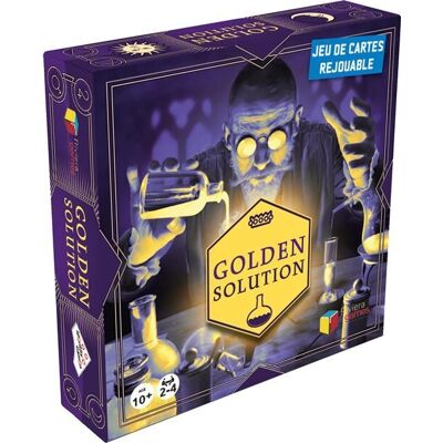 Riviera Games Solution d’Or - Jeu de cartes alchimie médiévale - Publicité Riviera Games Solution d’Or - Jeu de cartes alchimie médiévale - Publicité