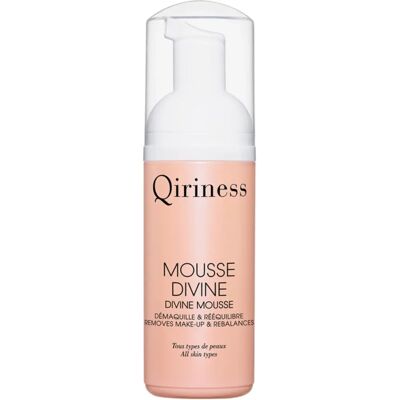 Qiriness Mousse Divine Nettoyante - Démaquillant Énergisant - Publicité Qiriness Mousse Divine Nettoyante - Démaquillant Énergisant - Publicité