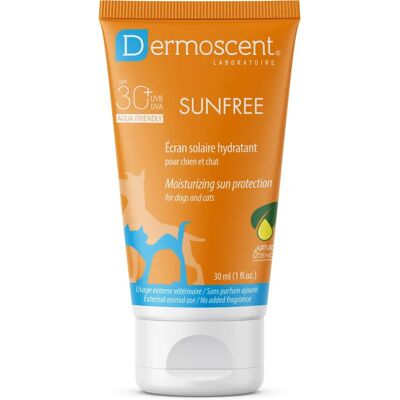 Dermoscent Sunfree SPF 30+ Zonnebrandcrème voor Honden en Katten Dermoscent Sunfree SPF 30+ Zonnebrandcrème voor Honden en Katten