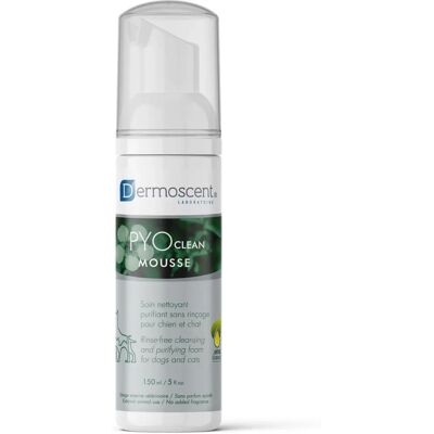 Dermoscent PYOclean Mousse 150ml - Tørrsjampo for Hud Dermoscent PYOclean Mousse 150ml - Tørrsjampo for Hud