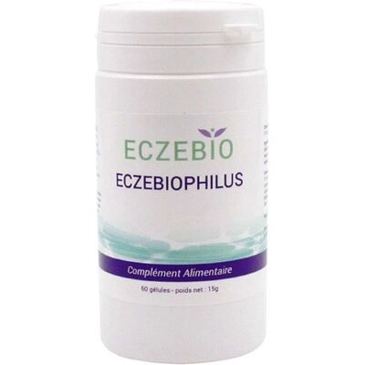 OEMINE Eczebiophilus - Probiotiques & Prébiotiques - 60 capsules - Publicité OEMINE Eczebiophilus - Probiotiques & Prébiotiques - 60 capsules - Publicité