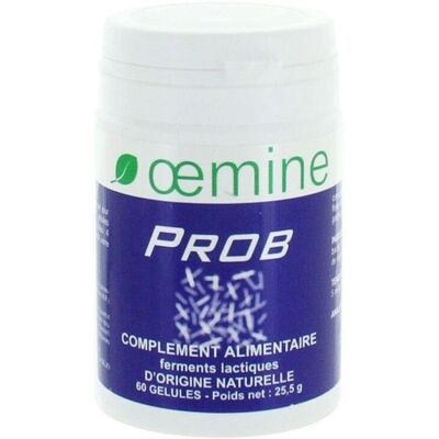 Oemine ProB 60 Gélules - Complément probiotiques - Publicité Oemine ProB 60 Gélules - Complément probiotiques - Publicité