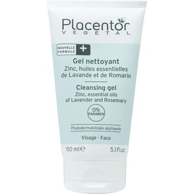 Nettoyant Visage Placentor Végétal - 150ml - Régule le Sébum et Purifie - Publicité Nettoyant Visage Placentor Végétal - 150ml - Régule le Sébum et Purifie - Publicité