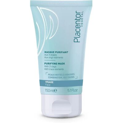 Masque Purifiant Végétal Placentor - Visage, 150ml - Publicité Masque Purifiant Végétal Placentor - Visage, 150ml - Publicité