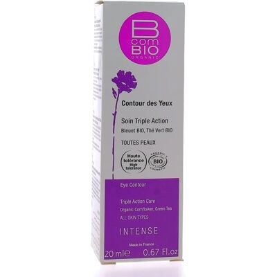 BcomBIO Soin Contour des Yeux Anti-Âge - Triple Action, 20ml - Publicité BcomBIO Soin Contour des Yeux Anti-Âge - Triple Action, 20ml - Publicité