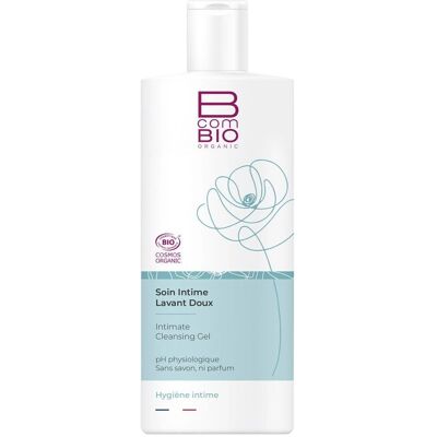 Gel Intime BcomBIO - Nettoyage Doux - Équilibre du pH - Soins Personnels - Publicité Gel Intime BcomBIO - Nettoyage Doux - Équilibre du pH - Soins Personnels - Publicité