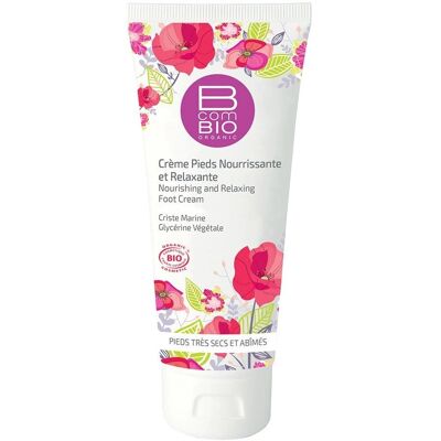 Crème Bio Nourrissante et Relaxante pour les Pieds - BcomBIO - Publicité Crème Bio Nourrissante et Relaxante pour les Pieds - BcomBIO - Publicité