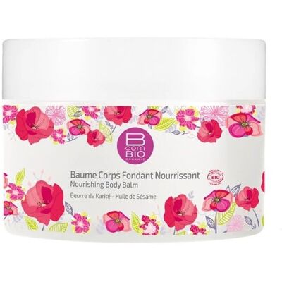 BcomBIO Baume Corps Nourrissant Bio - Beurre de Karité, Huiles de Sésame & Coco - Publicité BcomBIO Baume Corps Nourrissant Bio - Beurre de Karité, Huiles de Sésame & Coco - Publicité