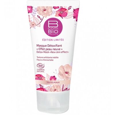 Masque Détox Effet Peau Neuve BcomBIO - Masque Visage - Publicité Masque Détox Effet Peau Neuve BcomBIO - Masque Visage - Publicité