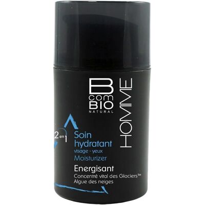 BcomBIO Homme Soin Hydratant Énergisant Visage & Yeux - Hydratant Facial - Publicité BcomBIO Homme Soin Hydratant Énergisant Visage & Yeux - Hydratant Facial - Publicité