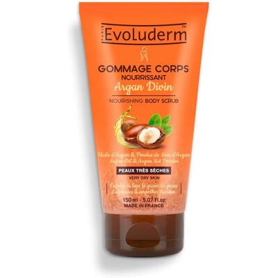 Evoluderm - Gommage Corps Huile d'Argan 150ml - Gommage Corps - Publicité Evoluderm - Gommage Corps Huile d'Argan 150ml - Gommage Corps - Publicité