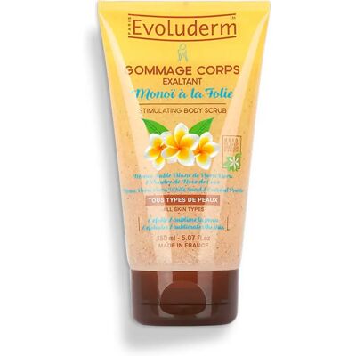 Evoluderm - Gommage Corporel Monoi à la Folie - Type de Corps - Publicité Evoluderm - Gommage Corporel Monoi à la Folie - Type de Corps - Publicité