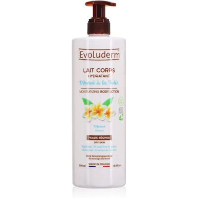 Lait Corporel Monoi Evoluderm - Hydratant 500ml - Publicité Lait Corporel Monoi Evoluderm - Hydratant 500ml - Publicité