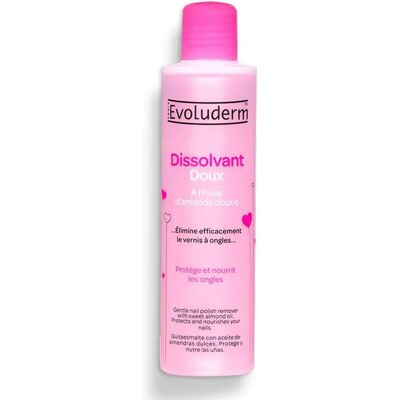 Evoluderm Démaquillant à l'Amande - Enlève Vernis - Publicité Evoluderm Démaquillant à l'Amande - Enlève Vernis - Publicité