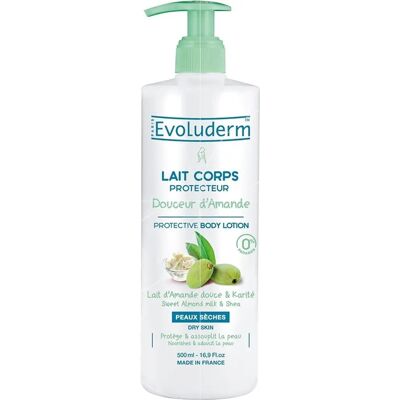 Evoluderm Lait Corporel Amande - Body Lotion - Publicité Evoluderm Lait Corporel Amande - Body Lotion - Publicité