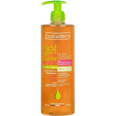 Gel de Douche Hydratant Surgras EVOLUDERM Gel de Douche Hydratant Surgras EVOLUDERM