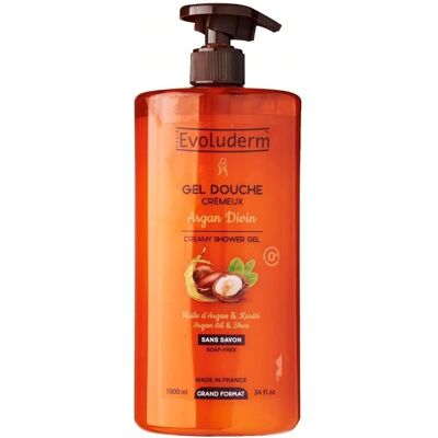 Gel de Banho Argan Divin Evoluderm - Cuidados corporais Gel de Banho Argan Divin Evoluderm - Cuidados corporais