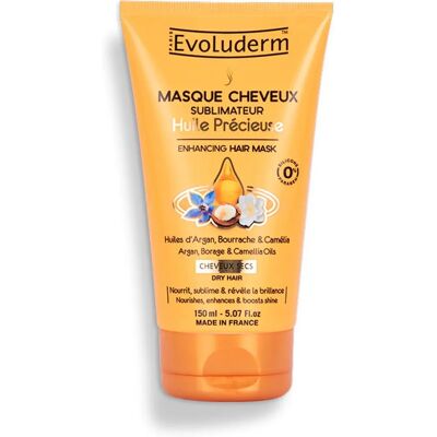 Evoluderm Masque Capillaire Huile Précieuse 150ml - Masque - Publicité Evoluderm Masque Capillaire Huile Précieuse 150ml - Masque - Publicité