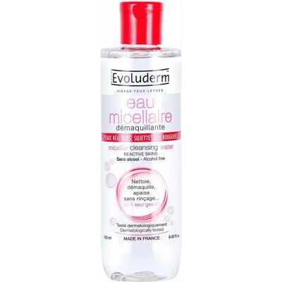 Evoluderm Água Micelar para Pele Reativa - 250ml Evoluderm Água Micelar para Pele Reativa - 250ml