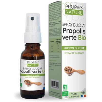 Ekologisk Propolis Spray - Snabb och Naturlig Lättnad - 15ml Ekologisk Propolis Spray - Snabb och Naturlig Lättnad - 15ml