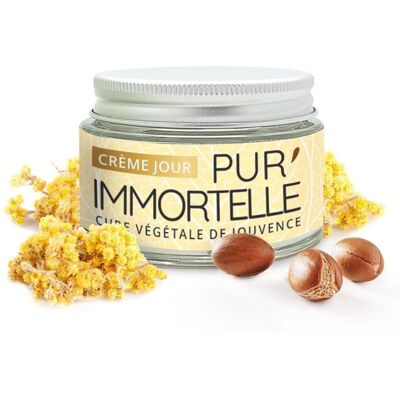 Organiczny krem do twarzy Pur'Immortelle - Nawilżający, Przeciwstarzeniowy - 50ml Organiczny krem do twarzy Pur'Immortelle - Nawilżający, Przeciwstarzeniowy - 50ml
