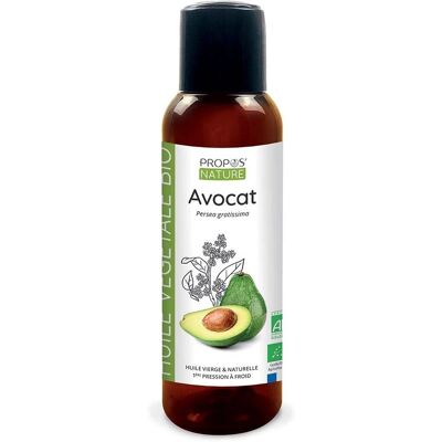 Propos Nature Ekologisk Avokadoolja - 100 ml Propos Nature Ekologisk Avokadoolja - 100 ml