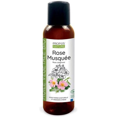 Huile de rose musquée bio - Propos Nature - 100 ml Huile de rose musquée bio - Propos Nature - 100 ml