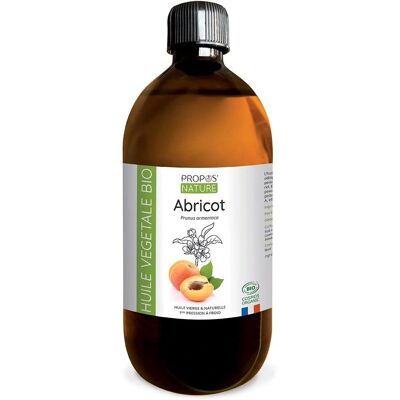 Propos Nature Ekologisk Aprikosfröolja 500 ml - Hudregenerering Propos Nature Ekologisk Aprikosfröolja 500 ml - Hudregenerering