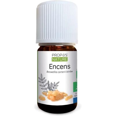 Propos Nature Rökelse Eterisk Olja - 5ml Ekologisk Ren Propos Nature Rökelse Eterisk Olja - 5ml Ekologisk Ren