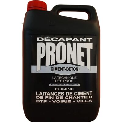 Pronet Hochkonzentratischer Zement- und Betonentferner - 5L Pronet Hochkonzentratischer Zement- und Betonentferner - 5L