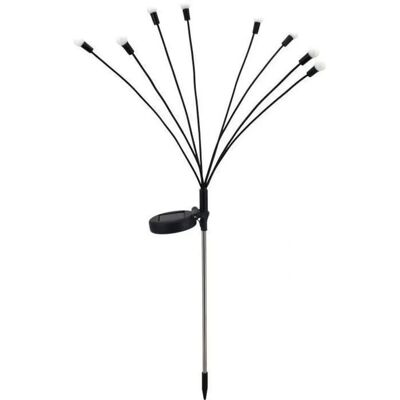 Lumières de jardin solaires Galix G4435 - Forme de bouquet - 8 LED - Publicité Lumières de jardin solaires Galix G4435 - Forme de bouquet - 8 LED - Publicité