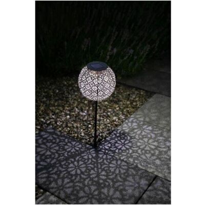 Lampe solaire Galix 15x45cm Décoration rétro en métal - 10 lm - Publicité Lampe solaire Galix 15x45cm Décoration rétro en métal - 10 lm - Publicité
