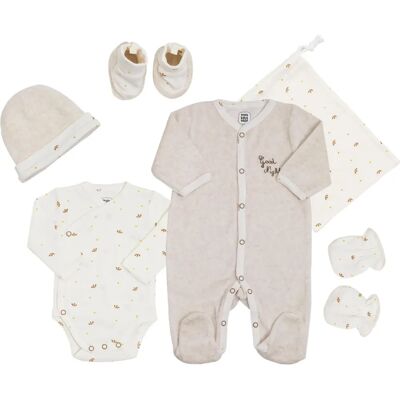 Trois Kilos Sept - Good Night 6-piece - 1 mois - Coffret cadeau bébé - Publicité Trois Kilos Sept - Good Night 6-piece - 1 mois - Coffret cadeau bébé - Publicité