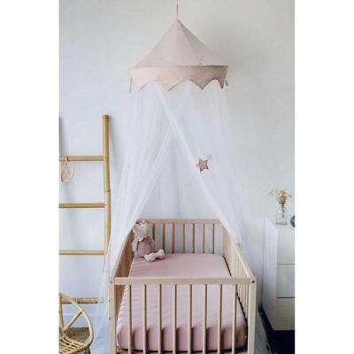 Trois Kilos Sept - Ciel De Lit - Rose - Bed Canopy - Publicité Trois Kilos Sept - Ciel De Lit - Rose - Bed Canopy - Publicité