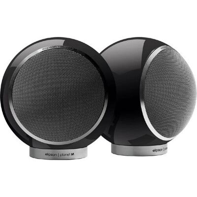 Haut-parleurs coaxiaux Elipson Planet M 2.0 - 80W - 90-22kHz - Noir - Publicité Haut-parleurs coaxiaux Elipson Planet M 2.0 - 80W - 90-22kHz - Noir - Publicité