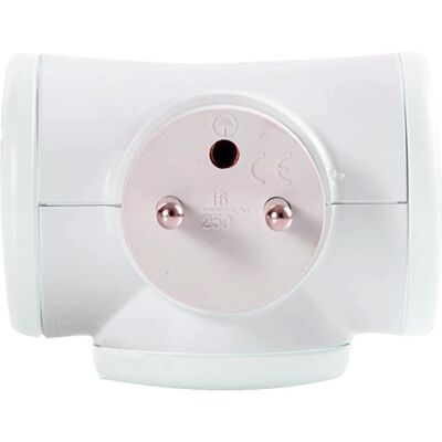 Multiprise rotative blanche Watt & Co - Power Strip - Publicité Multiprise rotative blanche Watt & Co - Power Strip - Publicité