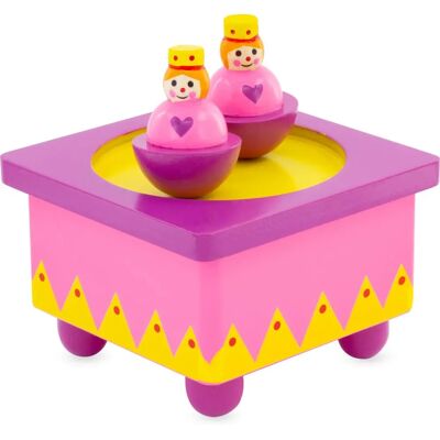 Boîte à Musique Rose Ulysse - Princesses - 1152 - Jouet Bébé - Publicité Boîte à Musique Rose Ulysse - Princesses - 1152 - Jouet Bébé - Publicité
