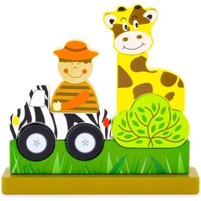 Puzzle en bois magnétique Ulysse - Zoo - 9 pièces - Dès 10 mois - Publicité Puzzle en bois magnétique Ulysse - Zoo - 9 pièces - Dès 10 mois - Publicité