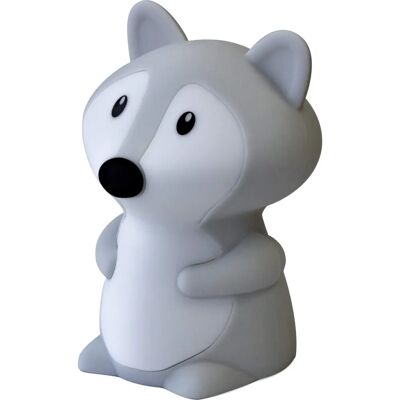 Ulysse Veilleuse - Renard - Silicone - Blanc - 10,4x10,4x14,3 cm - Publicité Ulysse Veilleuse - Renard - Silicone - Blanc - 10,4x10,4x14,3 cm - Publicité
