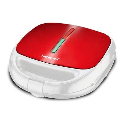 Techwood TGCI-815 - Rouge - Gaufrier - Publicité Techwood TGCI-815 - Rouge - Gaufrier - Publicité
