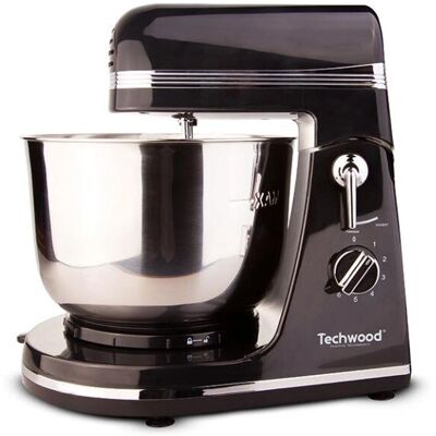 Techwood TMB-366 - Nero - Mixer per impasti Techwood TMB-366 - Nero - Mixer per impasti