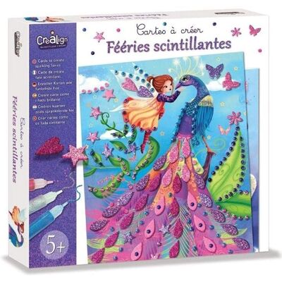 Zestaw Glitter Art CreaLign - Papier Dekoracyjny Zestaw Glitter Art CreaLign - Papier Dekoracyjny