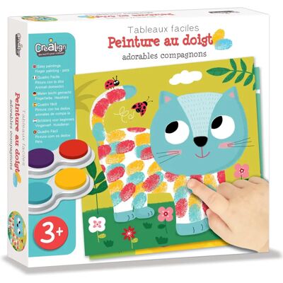 CreaLign Vingerverf Set - Dieren Thema voor Kinderen CreaLign Vingerverf Set - Dieren Thema voor Kinderen