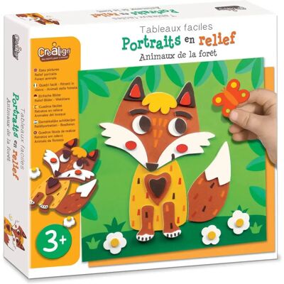 Kit de Création Animaux de la Forêt - CreaLign - Publicité Kit de Création Animaux de la Forêt - CreaLign - Publicité
