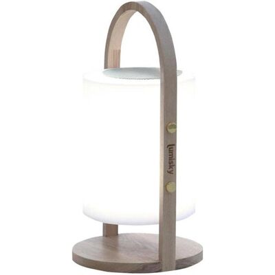 Linterna Lumisky Woody Play - Luz LED Bluetooth Linterna Lumisky Woody Play - Luz LED Bluetooth