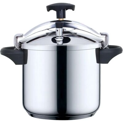Kitchen Move Classic 6L Edelstahl-Dampfdrucktopf - Alle Hitzequellen Kitchen Move Classic 6L Edelstahl-Dampfdrucktopf - Alle Hitzequellen