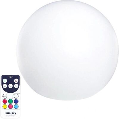 Lumisky Bobby C40 - Lampe LED Flottante sans fil - 40cm - Publicité Lumisky Bobby C40 - Lampe LED Flottante sans fil - 40cm - Publicité