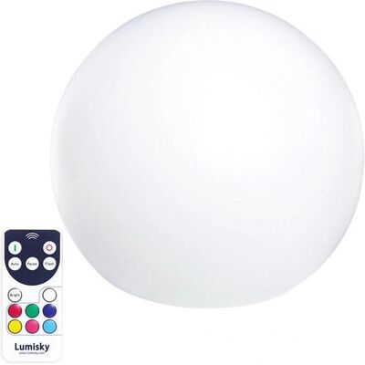 Lumisky Bobby C60 - Boule lumineuse LED flottante - Publicité Lumisky Bobby C60 - Boule lumineuse LED flottante - Publicité