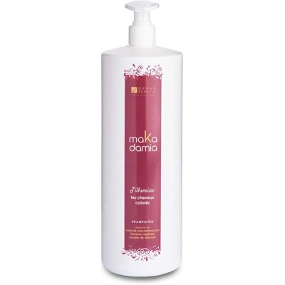 Shampooing Urban Keratin Makadamia - Éclat de couleur 1L - Publicité Shampooing Urban Keratin Makadamia - Éclat de couleur 1L - Publicité